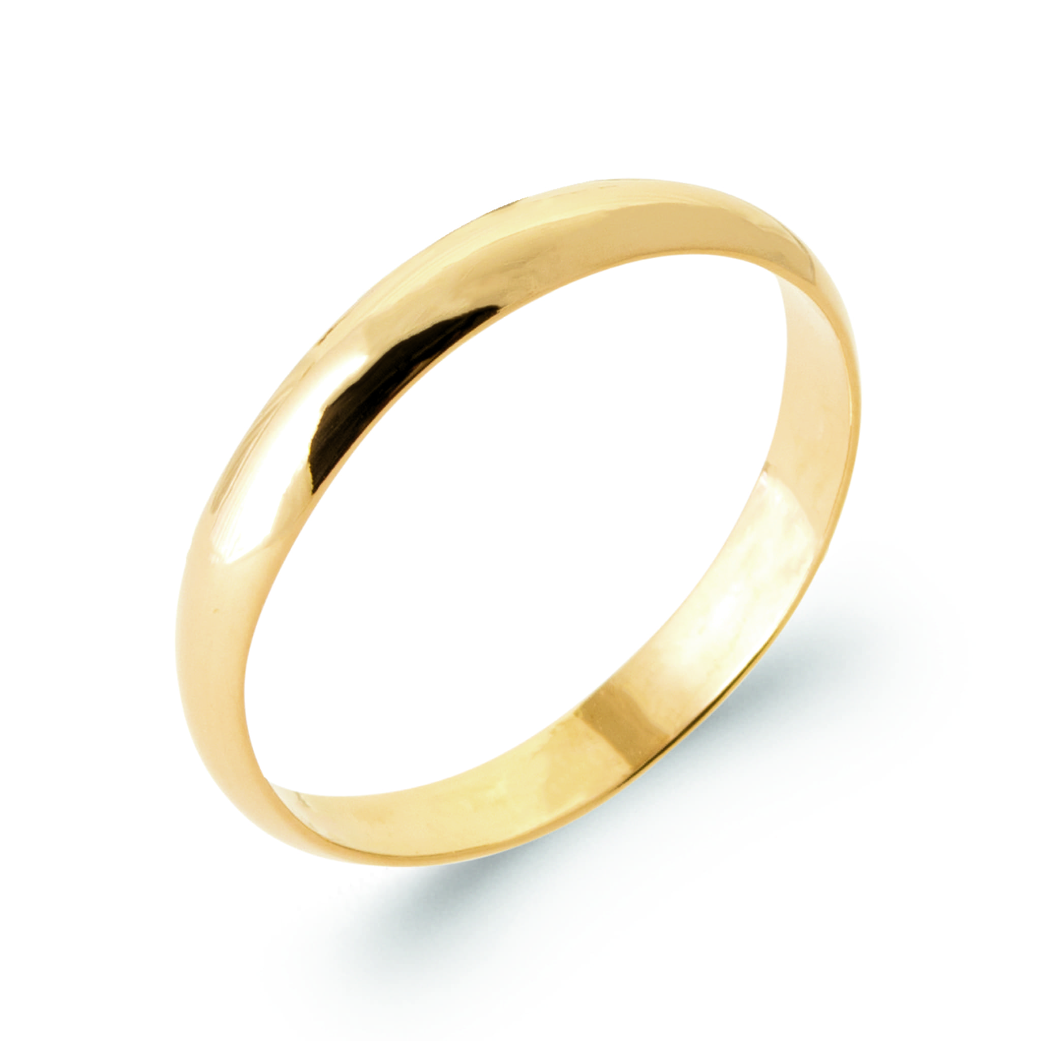 Bague Plaqué OR 750 3MIC